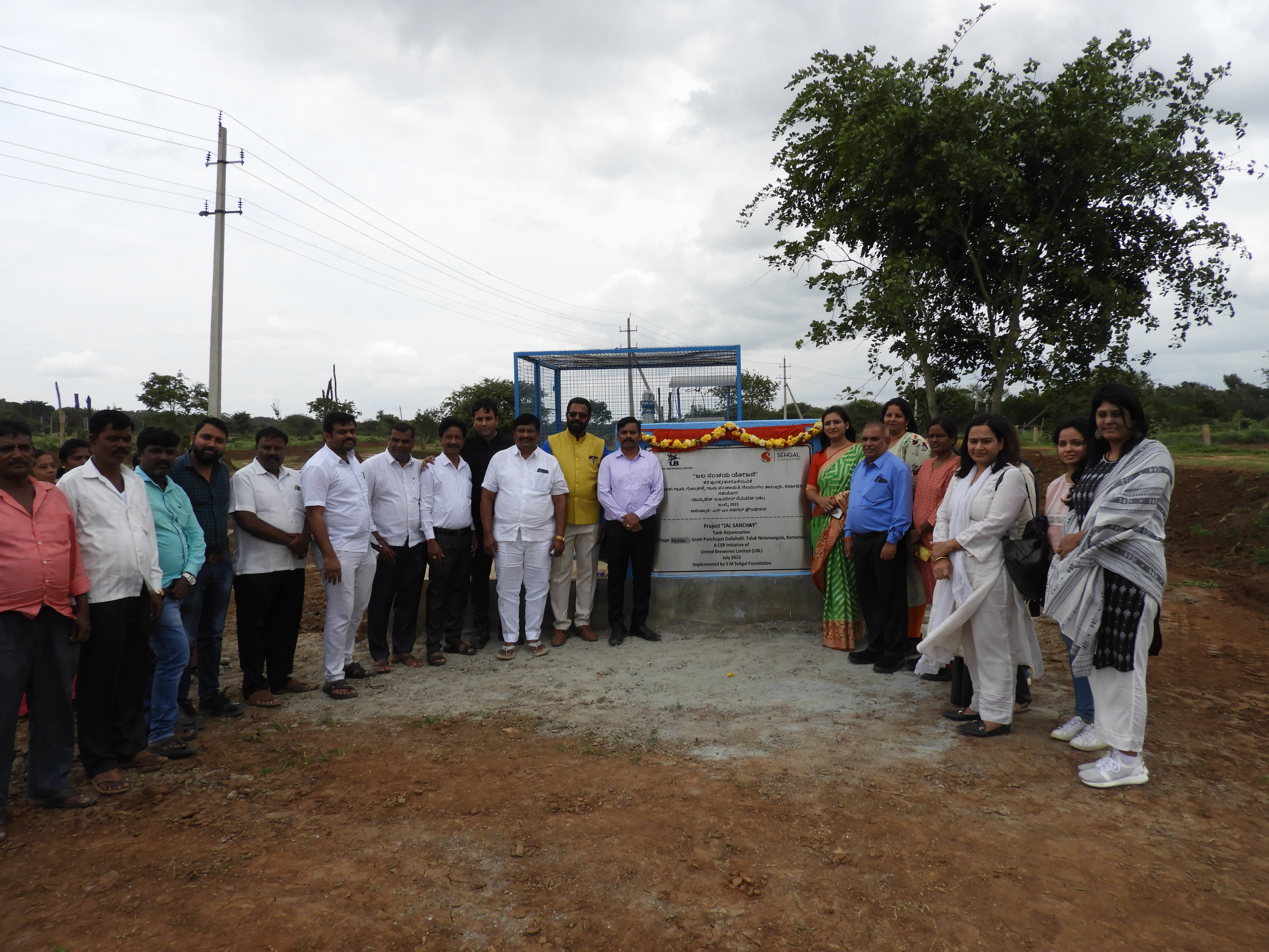 Rejuvenation of Water Storage Tanks in Rural Bangalore Revives Water Ecosystem in Two Villages